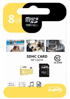 Memoria Micro SD Newprint 8GB Clase 10 